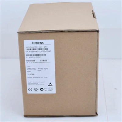New Siemens 6SE6440-2UC23-0CA1 Inverter 6SE64402UC230CA1 Expedited Shipping - Image 1 of 4