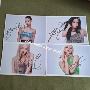 Blackpink ROSE JENNIE JISOO LISA FOTO 5*7 HANDSIGNIERT SIGNED K-POP 2023 - Bild 1 von 11