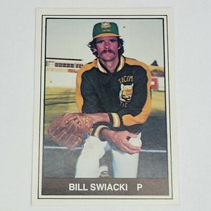 1982 Tacoma Tigers Minor League TCMA #9 BILL SWIACKI