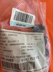 (9 STÜCK POSTEN) 211401-1, TYCO, CONN RCPT HSNG STECKER 7POS PNL M, ROHS - Bild 1 von 3