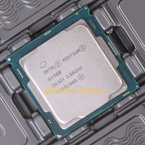 Original Intel Pentium G4560 3.5GHz Dual-core (CM8067702867064) Processor CPU - Picture 1 of 1