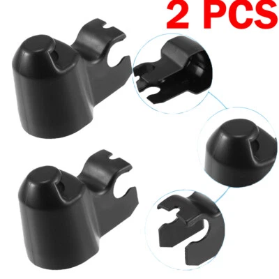 Cubierta de tapa de tuerca brazo limpiaparabrisas trasero 2 piezas para Ford Transit Connect 2010-2014 Foto 1 de 4