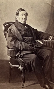 CDV Foto Portrait Komponist Gioachino Antonio Rossini Photograph 19. Jahrhundert - Bild 1 von 8