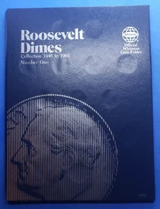 ◇Neuwertig◇Whitman's Roosevelt Dime Folder, Buch 1 1946-64, ISBN: 0-307-09029-9 - Bild 1 von 4