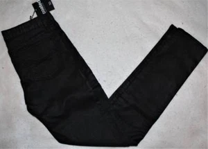 NWT Gap Kids Girl's Black Coated Leather Look Legging Jegging Pants 12 R - Picture 1 of 1