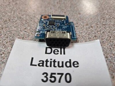 Placa de circuito de E/S de puerto VGA Dell Latitude 3470 3570 OEM Foto 1 de 3