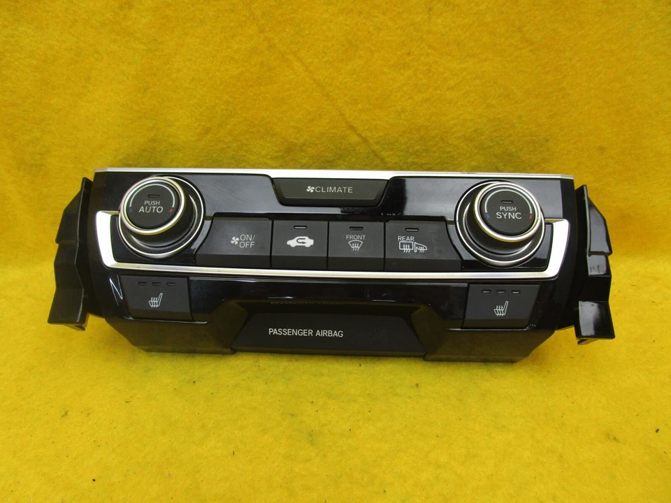 2016 2017 Honda Civic A/C Heat Temp Climate Control Switch PN 79600-TBA-A61 - Image 1 of 4