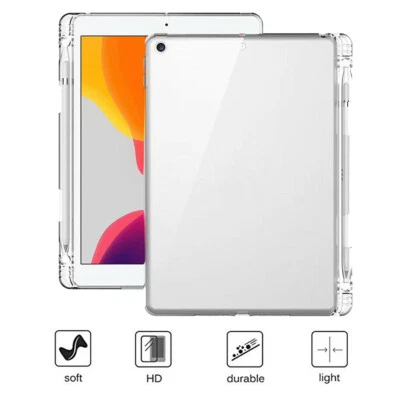 For iPad 10 9 8 7 6 5th Gen TPU Shockproof Transparent New Tablet Case Cover - Image 1 of 4