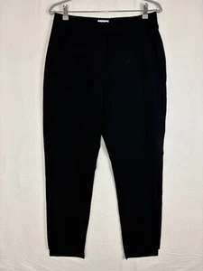 Witchery Womens Pants Black Size 12 High Rise Viscose Stretch Casual Trouser - Picture 1 of 10