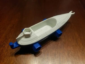 Matchbox Mega Rig Shark Ship Life Raft Part (2007) Great White Boat Toy - Picture 1 of 3