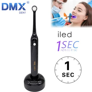 Woodpecker DTE Style DMXDENT Dental 1S Curing Light iLED Ⅱ Lamp Black 2800mW/cm²