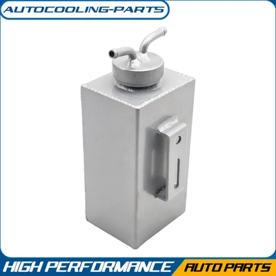 Depósito de tanque de desbordamiento de radiador de aluminio para Toyota Celica TA22 TA23 TA27 Foto 1 de 4