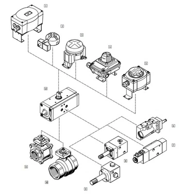 Festo 397476 DAPS-0360/S0180 Set Of Wearing Parts - Image 1 of 2