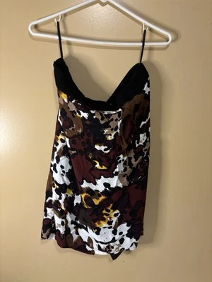 Saia lápis reta floral Monroe and Main Misses tamanho 14 Business Church - Imagem 1 de 4