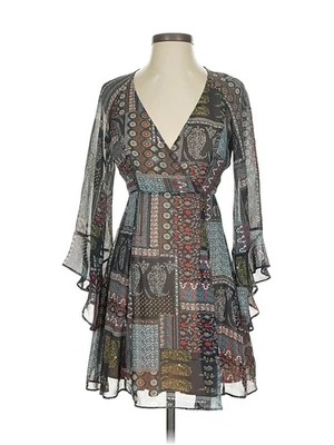 Vestido de cóctel soprano gris para mujer XS Foto 1 de 4