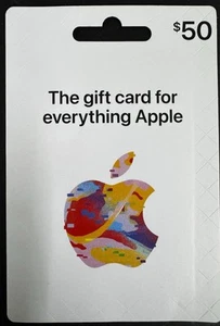 Carte cadeau Apple App Store iTune 50 $ pour US physique livraison rapide - Photo 1 sur 1