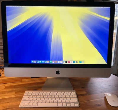 Apple iMac 27" 5K Late 2014 (A1419) - Intel Quad Core i7 4.0Ghz, 32Gb, 128GB 1Tb - Image 1 of 3