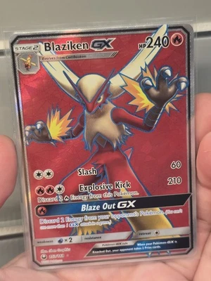 Blaziken GX (Full Art) 153/168 Sm-Celestial Storm Holo LP - Image 1 of 4