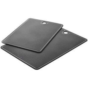 ZWILLING TPU Cutting Board Set S/M Black Non-Slip Safe Japan Z1033-050 - Picture 1 of 6
