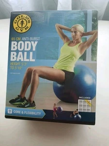 Gold's Gym Body Ball. 65 Cm. Anti-burst, New In Box - Picture 1 of 4