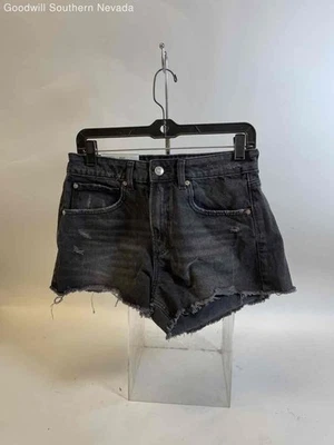 Pantalones cortos de jean negros para mujer Garage Denim - talla 07 Foto 1 de 4