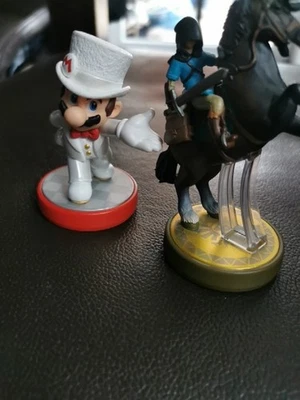Amiibo Link und Mario für Die Nintendo Switch 3DS Wii - Bild 1 von 3