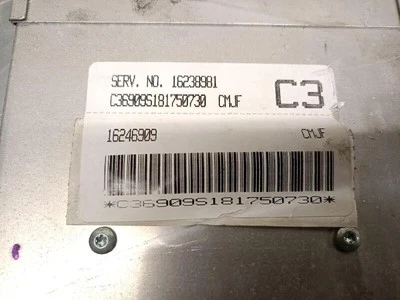 16246909 centralina motore per DAEWOO NUBIRA SEDAN (J100) 1.6 16V rectp5375010 - Immagine 1 di 4