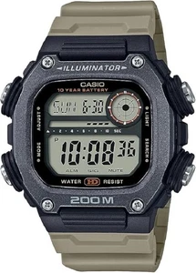 Orologio CASIO DW-291HX-5A Digitale Uomo Resina Gomma Batteria Long Life 20 atm - Foto 1 di 5
