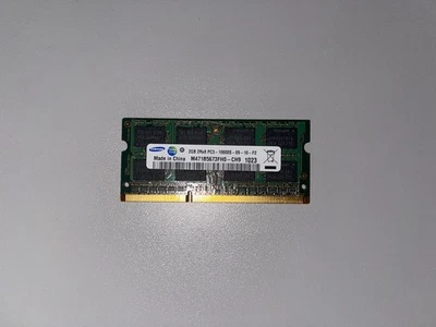 Samsung 2GB 2RX8 DDR3 1333MHz PC3-10600S 204PIN SODIMM Laptop RAM Memory  - Image 1 of 2