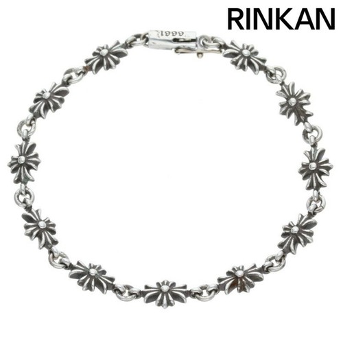 CHROME HEARTS Bracciale Uomo Cromo Cuori TNY E CH PLS Piccolo ECH Plus Argento 11LINK Usato