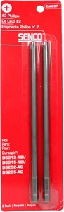 Senco EA0297 #2 Phillips Drive paquete de 2 brocas - para Duraspin talla única - Imagen 1 de 2