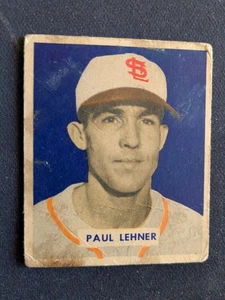 1949 Bowman Baseball Card # 131 Paul Lehner - St. Louis Browns (P) - Picture 1 of 3