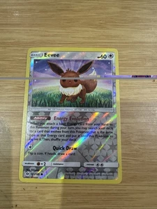 Eevee 101/149 - Sun & Moon Base Set- Reverse Holo Pokemon Card - Foto 1 di 2