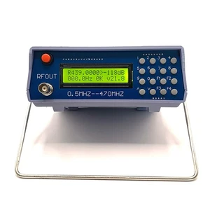 Generador de Señal de Radio FM 0 5M470MHz Probador de Frecuencia para Dispositivos de Comunicación - Imagen 1 de 12