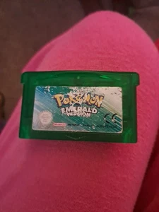 Game Boy Advance Pokemon Emerald Game. Model: No. AGB002PAT.PEND.MADE IN JAPAN - Picture 1 of 3