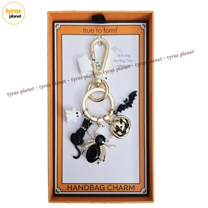 TRUE TO FORM HALLOWEEN FANTASMA ARAÑA CALABAZA MURCIÉLAGO GATO NEGRO BOLSO ENCANTO NUEVO CON ETIQUETAS NUEVO EN CAJA - Imagen 1 de 4