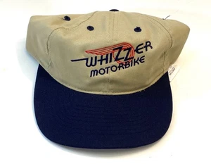 De colección Whizzer Motocicletas Snapback Sombrero Gorra de Pelota Bordada Bronceada Negra OTTO. - Imagen 1 de 3