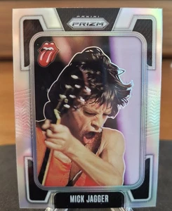 2025 Panini Prizm The Rolling Stones Mick Jagger #39 Silver Holo Prizm - Picture 1 of 3