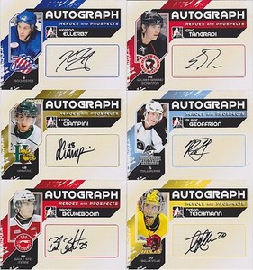 10-11 Heroes & Prospects Autograph Tyson Teichmann