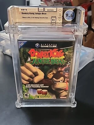 Donkey Kong Jungle Beat - Nintendo GameCube, 2005 Sealed Graded WATA 9.6 A+ - Image 1 of 4