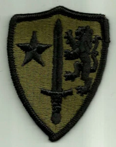 US Army Allied Command Europe Subdued SSI Patch - Picture 1 of 2