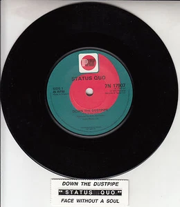 STATUS QUO Down The Dustpipe 7" 45 rpm vinyl record + juke box title strip NEW - Picture 1 of 2
