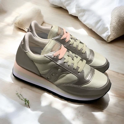 Saucony Sneakers Donna -Modello S60530-46 Chapagne Wolverine Color Argento - Immagine 1 di 4