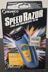 Brand NEW 1995 Norelco Speed Razor 484XL, Rechargeable Cordless, NOS - Picture 1 of 4