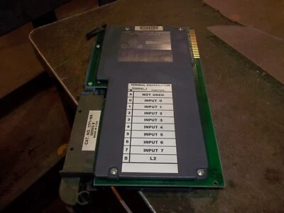 ALLEN BRADLEY 1771-IA AC INPUT MODULE PLC 120V (109) - Image 1 of 4