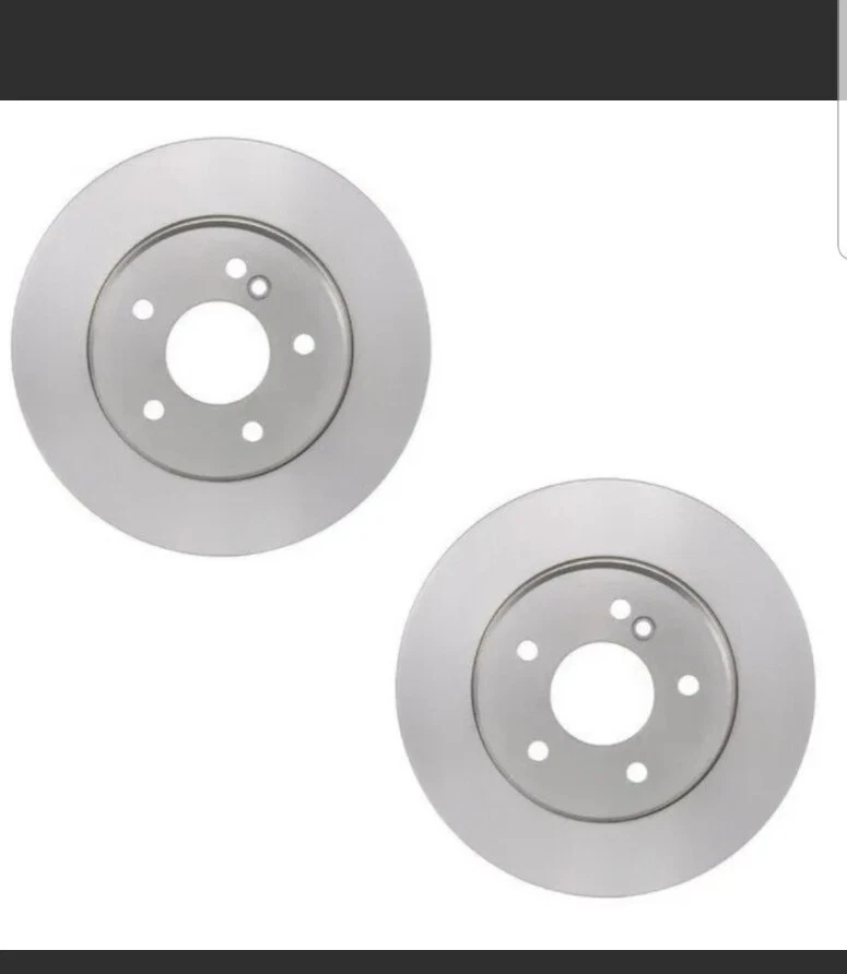 Rear Brake Discs Set L/R Fits FORD FORD AUSTRALIA EICHER MDC442 104590179 - Image 1 of 1