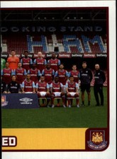 2015-16 Merlin's English Premier League Stickers #483 West Ham United Team Photo