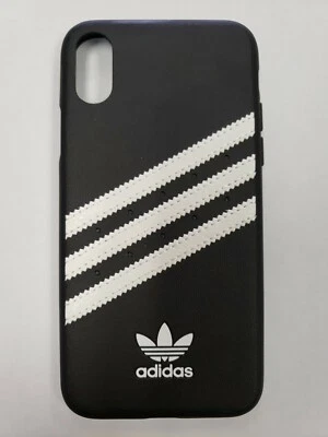 Adidas Samba Case for  Apple iPhone X & iPhone XS - Black/White - Image 1 of 2
