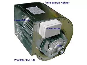 Ventilator Lüfter Motor Gebläse für Dunstabzugshaube, Lüftung und Klima 4100 m³ - Bild 1 von 4