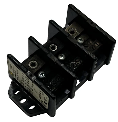 SQUARE D LBA362106 TERMINAL BLOCK, POWER DISRIBUTION BLOCK CLASS 9080 SER C. 🎯 - Image 1 of 4